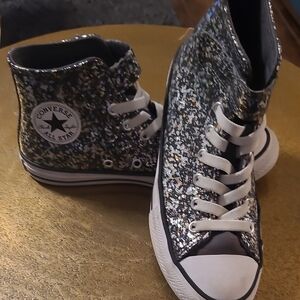 Converse All Star Glitter High Tops